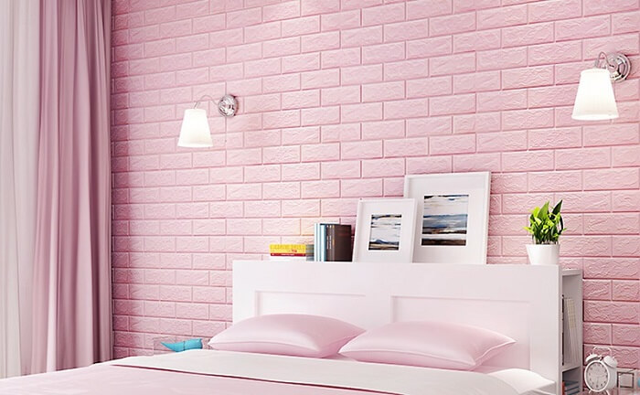 Tại sao nên áp dụng xốp dán tường cho không gian phòng ngủ ?